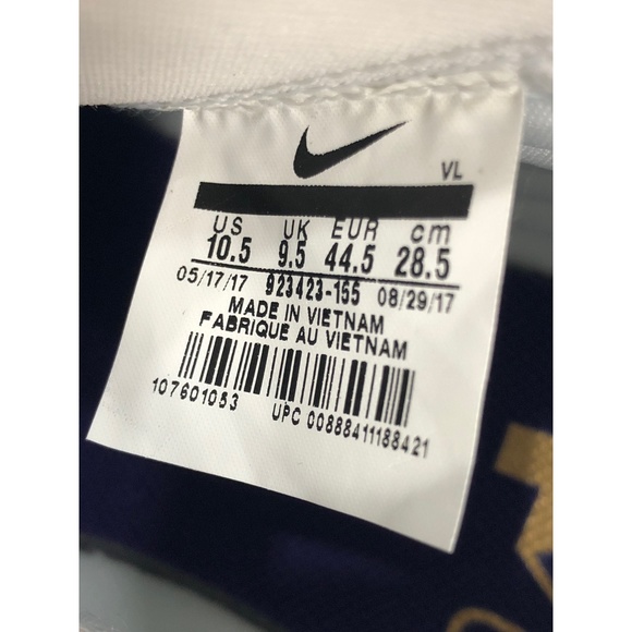 Nike Alpha Huarache 6 Elite Turf LAX LE Lacrosse - Picture 8 of 8